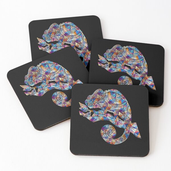 Item preview, Cool And Awesome Chameleon Geometric designed and sold by UnknownArtistt.