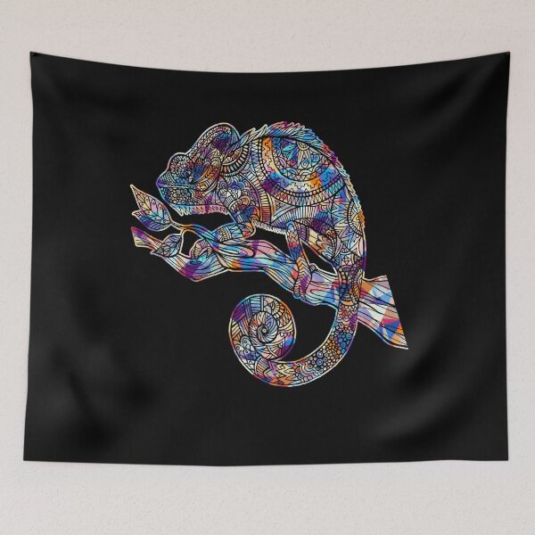 Item preview, Cool And Awesome Chameleon Geometric designed and sold by UnknownArtistt.