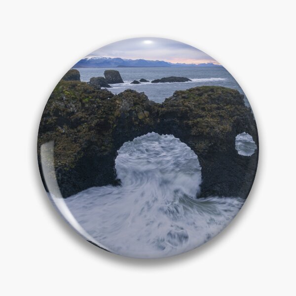 Item preview, Iceland Gatklettur Seascape designed and sold by Catherine Reading.