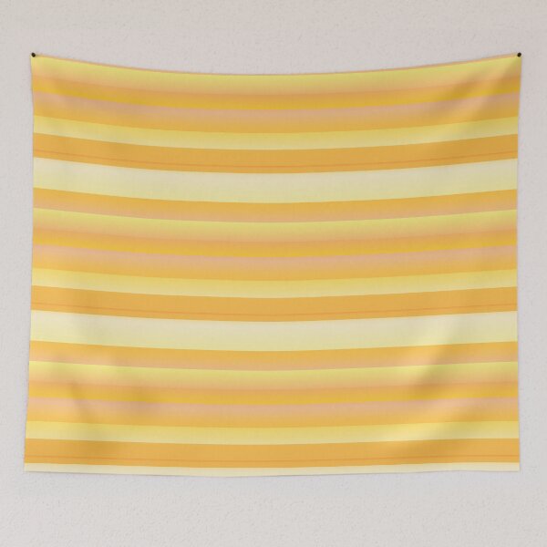 Item preview, Peach striped | orange stripes designed and sold by lausn.