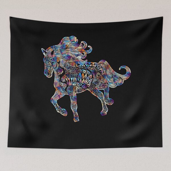 Item preview, Cool And Awesome Horse Geometric designed and sold by UnknownArtistt.