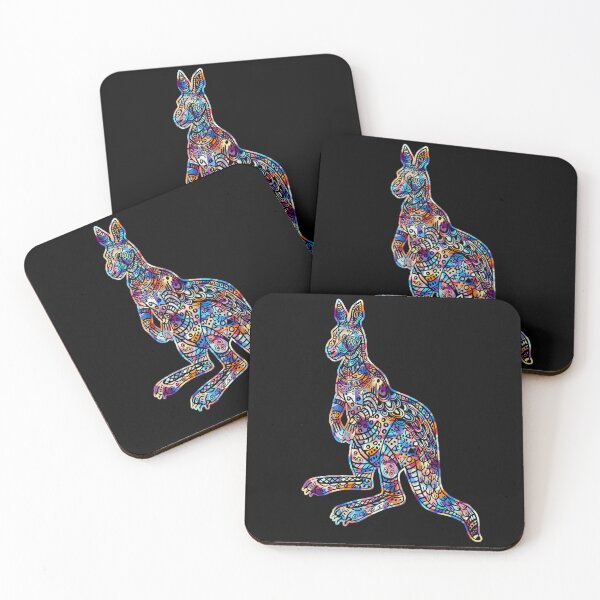 Item preview, Cool And Awesome Kangaroo Geometric designed and sold by UnknownArtistt.