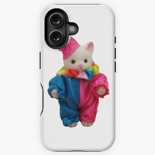 Item preview, little clown cat calico critter designed and sold by nataliestarks.