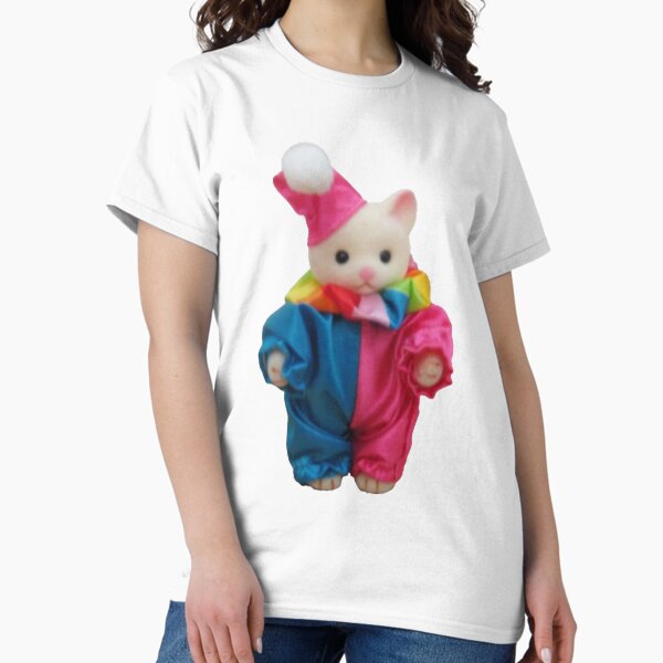 Item preview, little clown cat calico critter designed and sold by nataliestarks.