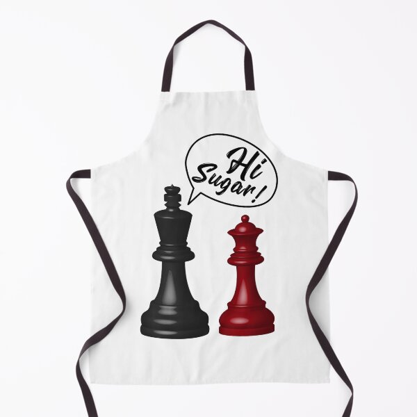 Item preview, Chess Kind and Queen Hi Sugar designed and sold by lunacarter.