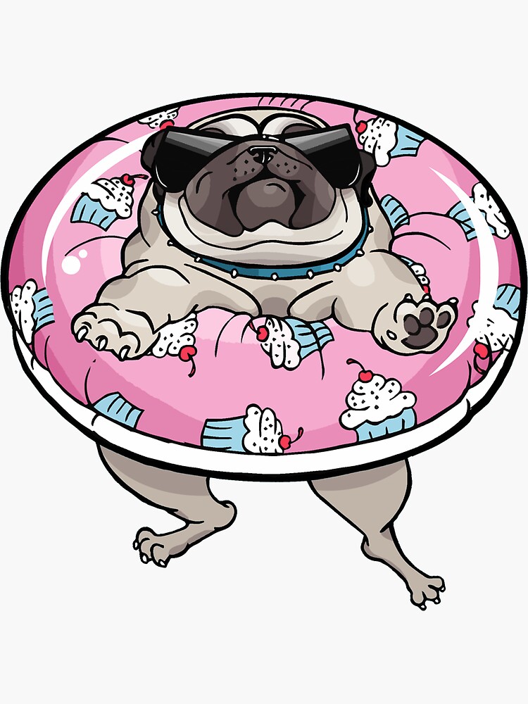 Pug Pool Time