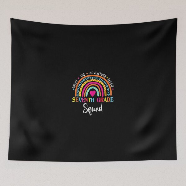 Item preview, Team Seventh Grade Squad Teacher Student Back To School Tank Top designed and sold by AnklamFalk.