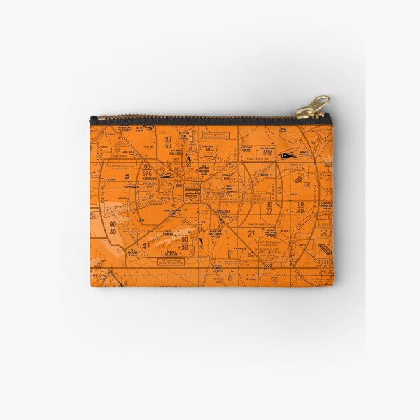 Item preview, Aviation Chart Phoenix Sky Harbor Airport - orange designed and sold by LAPilotGirl.