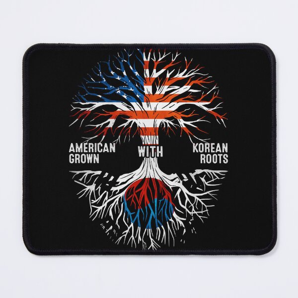 Item preview, American Grown With Korean Roots Tree South Korean Flag designed and sold by MoHaCo.