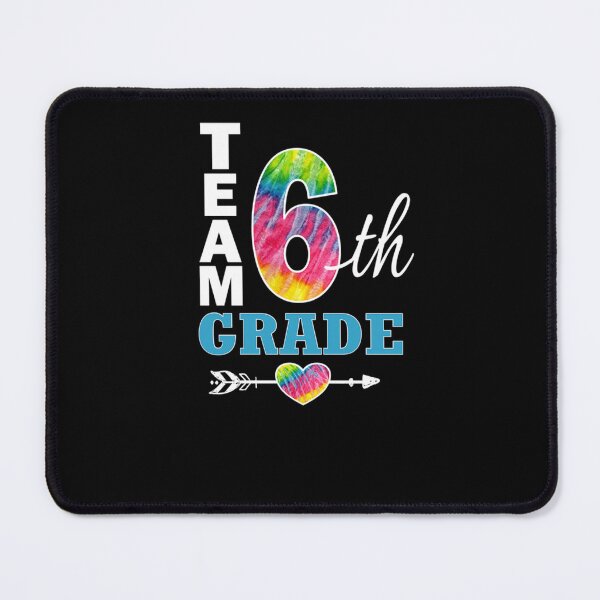 Item preview, Team Sixth Grade Tie Dye Jersey Style Teacher Student School Hoodie designed and sold by AnklamFalk.