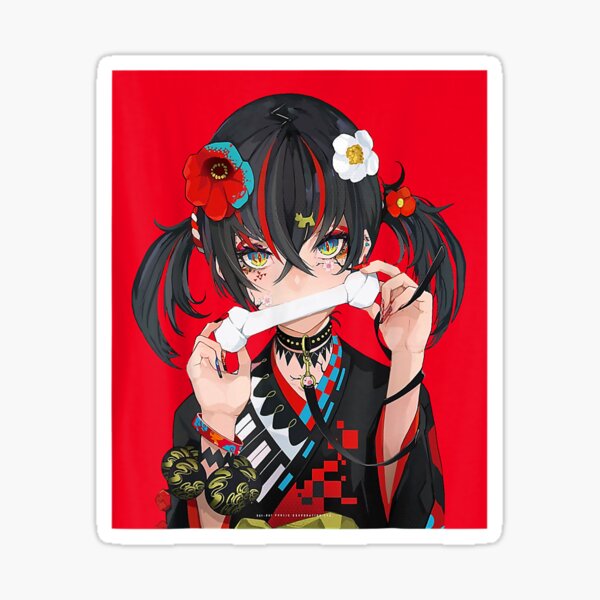 Anime Girl Japanese Aesthetic Anime Otaku Sticker For Sale By Akirahotein Redbubble 5035