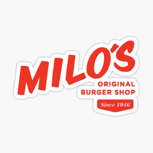 Mil0s Sticker For Sale By Vaedah Redbubble