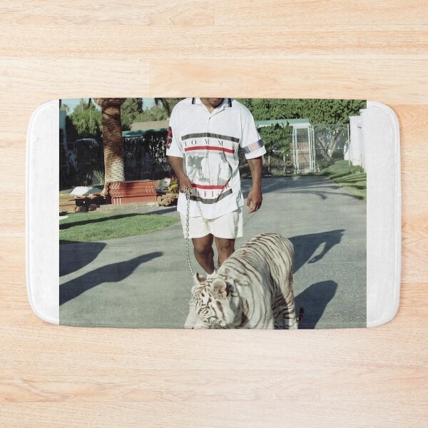 Item preview, Champ With The White Tiger - Aesthetic Sport Poster designed and sold by neegdalton.
