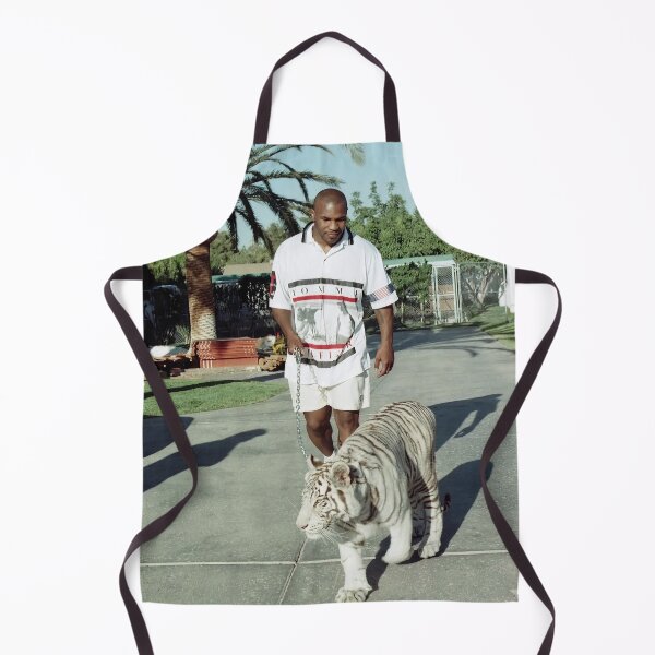 Item preview, Champ With The White Tiger - Aesthetic Sport Poster designed and sold by neegdalton.