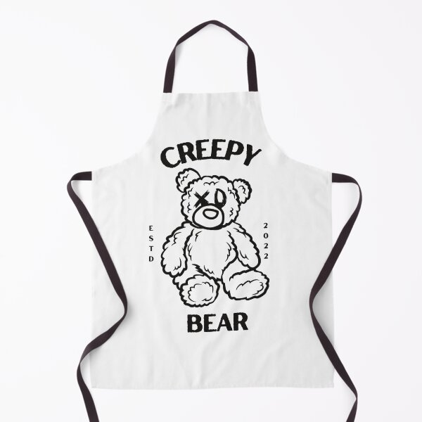 Item preview, zombie creepy kawaii teddy bear designed and sold by Artsbyhash.