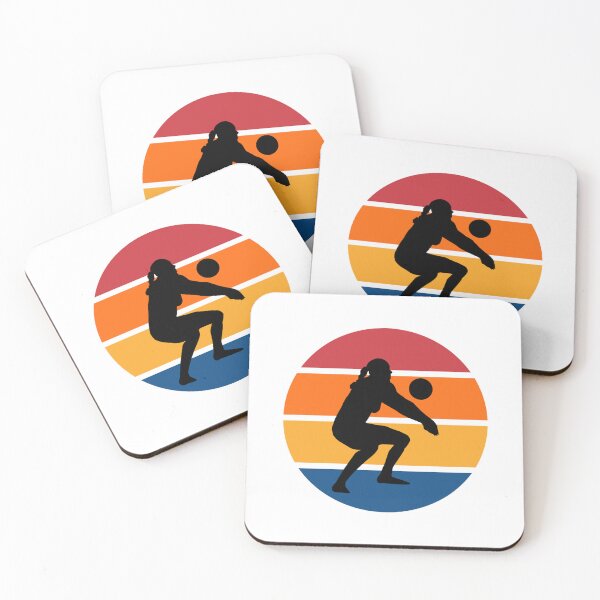 Item preview, Beach Volleyball Player Digger Retro designed and sold by PayneGricese.