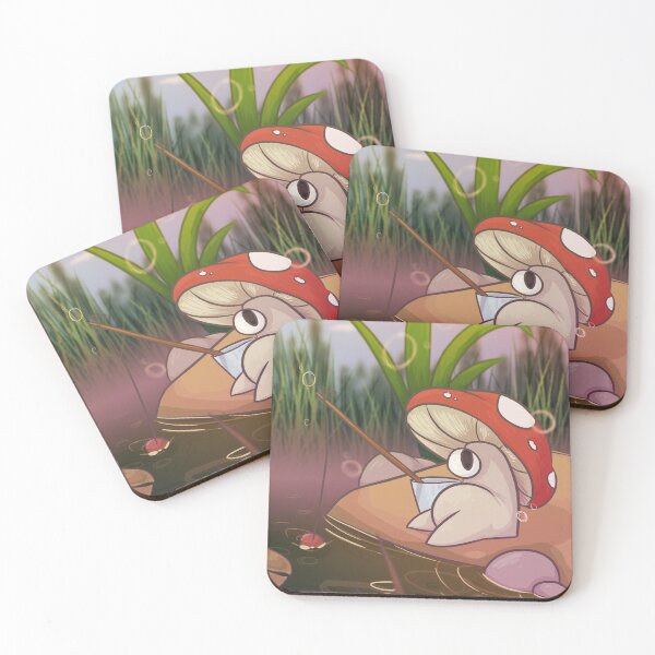 Item preview, Little Mushroom Lad's Day Off designed and sold by linoonehat.