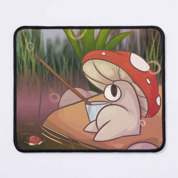 Item preview, Little Mushroom Lad's Day Off designed and sold by linoonehat.