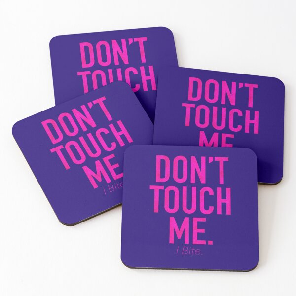 Item preview, Don't Touch Me designed and sold by NerdyDragonCO.