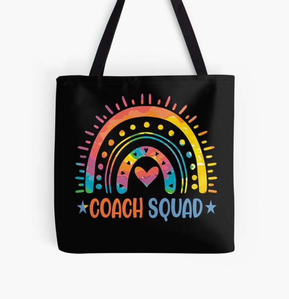 Item preview, Tie Dye Rainbow Coach Squad Appreciation Day Back To School Long Sleeve T-Shirt designed and sold by AlsmanMeyer.