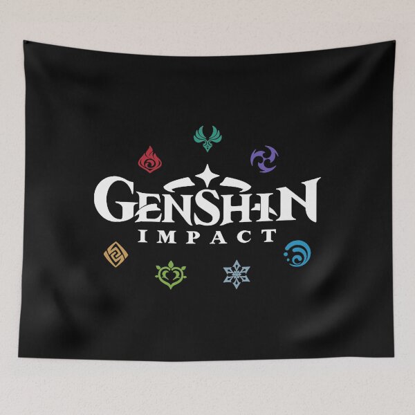 Item preview, Genshin Impact Elements  designed and sold by irritate0909.