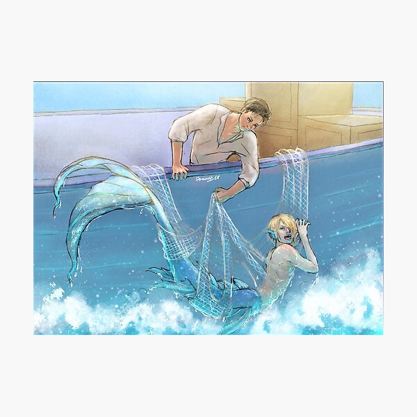 Item preview, Mermaid designed and sold by Doodollini.