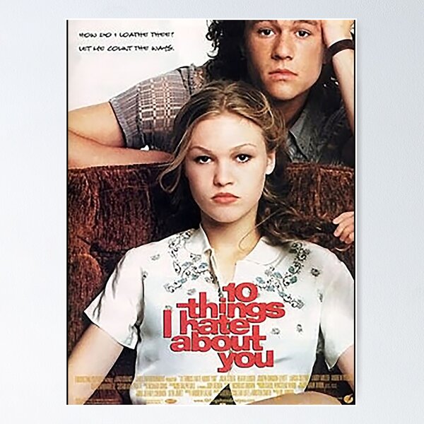 Item preview, 10 things I hate about you poster Classic designed and sold by RobbyDolezal.