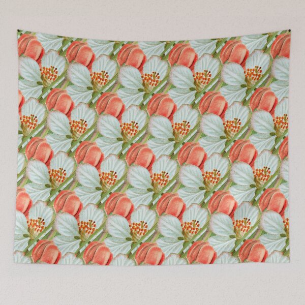 Item preview, Cute White And Pink Roses Seamless Floral Pattern  designed and sold by BeInTouch.