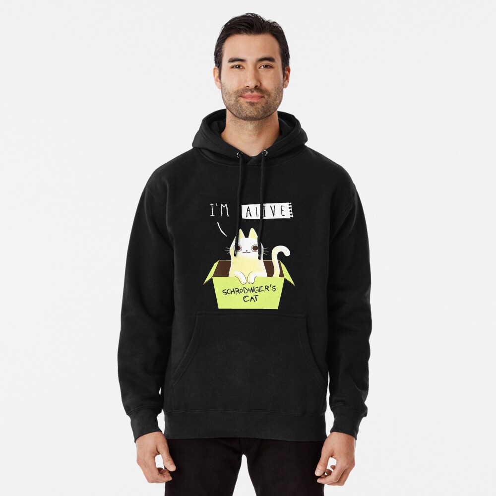 schrodinger's cat hoodie