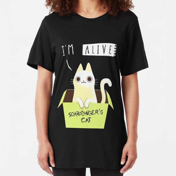 schrodinger cat tshirt