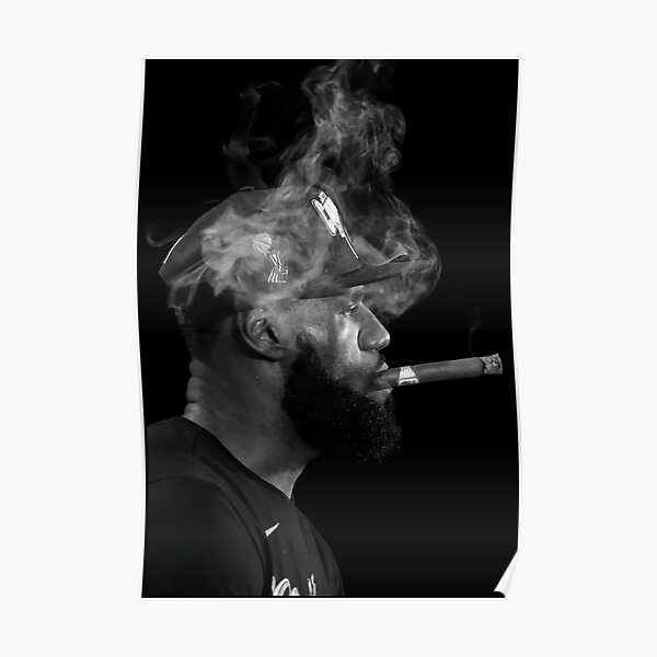 Pretty Lebron James Smoking Cigar Shirt - Thefirsttees