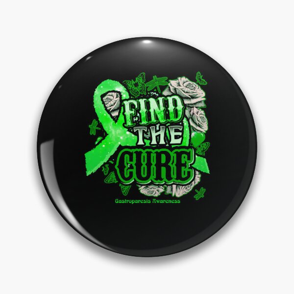 Item preview, Gastroparesis Fight The Cure Gastroparesis awareness Green Ribbon and Roses Supporting warrior, gift for survivor fighting Gastroparesis designed and sold by OtiliaNikolaus.