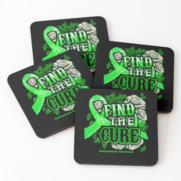 Item preview, Gastroparesis Fight The Cure Gastroparesis awareness Green Ribbon and Roses Supporting warrior, gift for survivor fighting Gastroparesis designed and sold by OtiliaNikolaus.