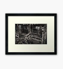 Wool Shed II Framed Print