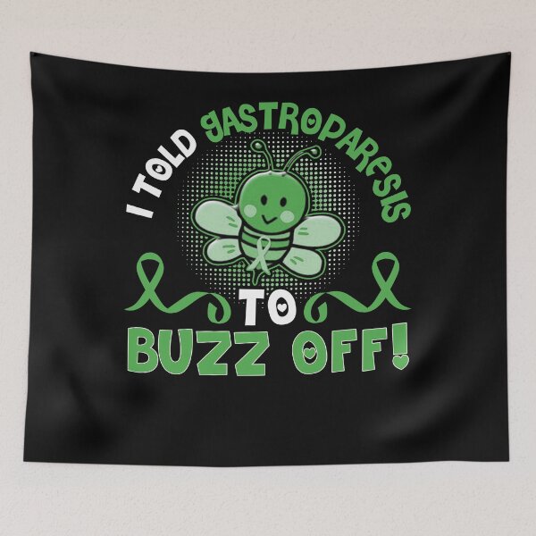 Item preview, Gastroparesis funny gastroparesis bee warrior designed and sold by OtiliaNikolaus.