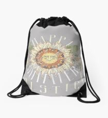 Sunny Summer Solstice Drawstring Bag
