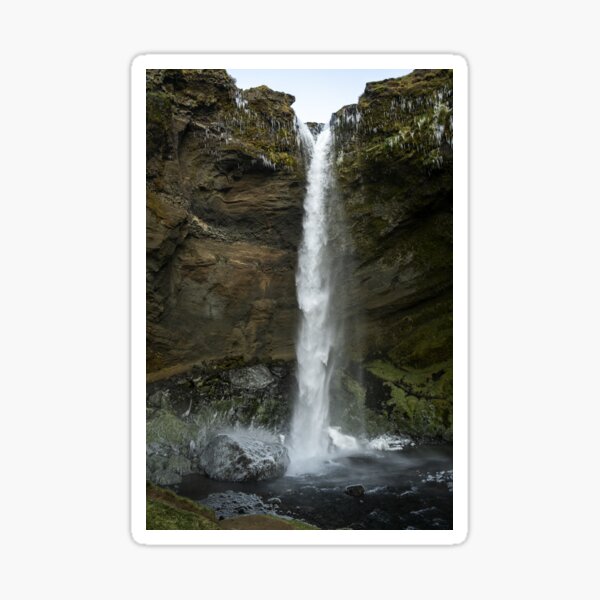 Item preview, Kvernufoss Waterfall Iceland designed and sold by Catherine Reading.