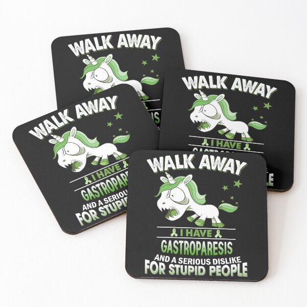 Item preview, Gastroparesis funny gastroparesis grumpy unicorn warrior designed and sold by OtiliaNikolaus.