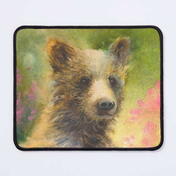 Item preview, Bear in flowers designed and sold by irishkalia.