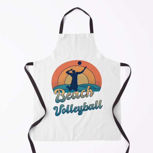 Item preview, Beach Volleyball Player Hitting Attacking Retro designed and sold by PayneGricese.