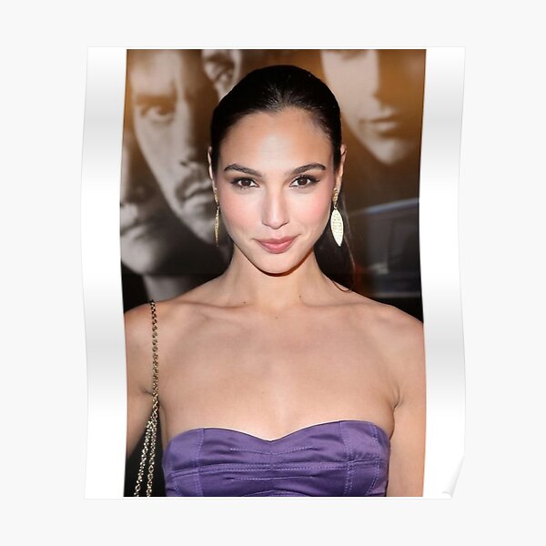 Póster «Hombres Mujeres Modelo Gal Actriz Gadot Miss Israel Fans ...