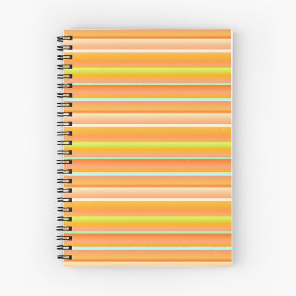 Item preview, Peach striped | autumn colors designed and sold by lausn.