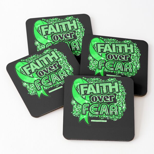 Item preview, Gastroparesis Gastroparesis awareness  Ribbon Faith Over Fear Leopard Gift For Gastroparesis warrior designed and sold by OtiliaNikolaus.
