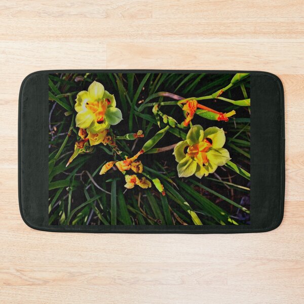 Item preview,  Iris-Lily abstract flowers Blossom in yellow-orange colors  by Iritof designed and sold by iritof.