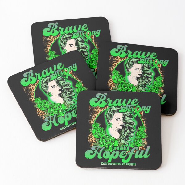 Item preview, Gastroparesis Gastroparesis awareness Beautiful Girl Brave Strong Grateful Hopeful Support Gift  designed and sold by OtiliaNikolaus.