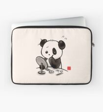 Panda Makeup Laptop Sleeve