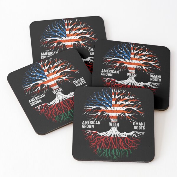 Item preview, American Grown With Omani Roots Oman Flag designed and sold by MoHaCo.