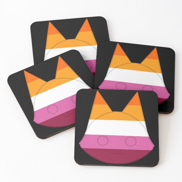 Item preview, Lesbian Cat Icon Design designed and sold by JaxNaBox.
