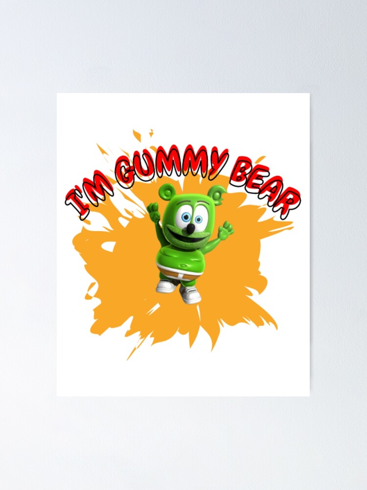 the gummy bear song Poster for Sale by Babytopia