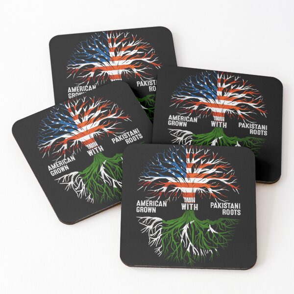 Item preview, American Grown With Pakistani Roots Tree Pakistan Flag designed and sold by MoHaCo.